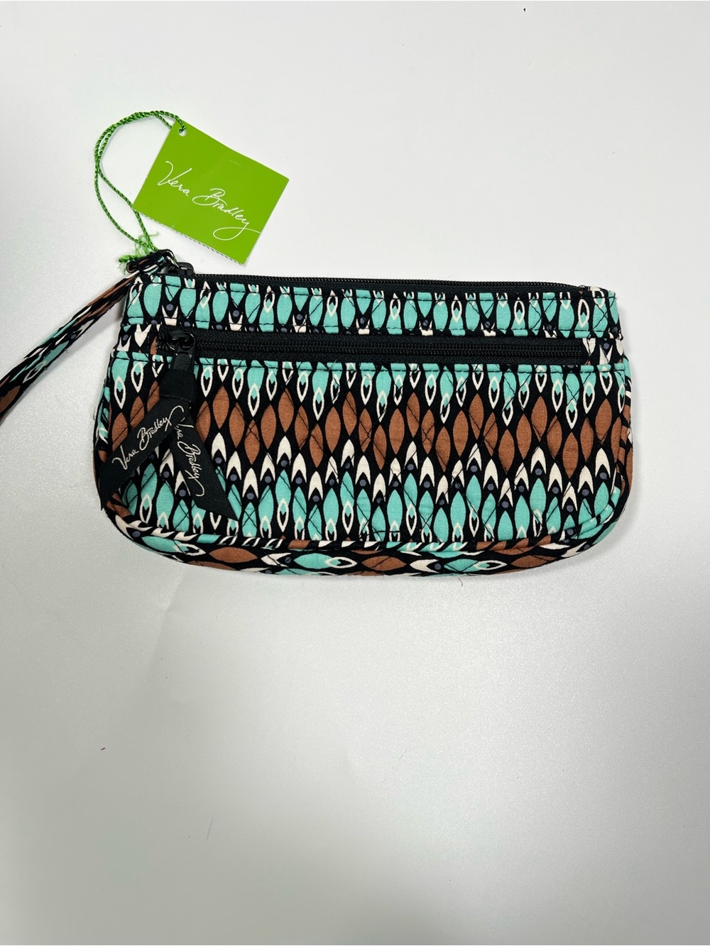 Vera Bradley Smartphone Wristlet Sierra Stream Retired Wallet Clutch Purse